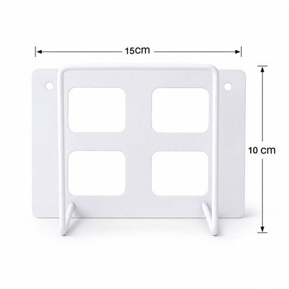Size guide for WiFi router wall mount bracket stand