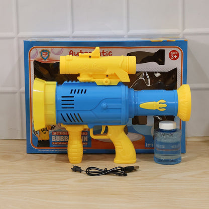 Bubble gun toy packaging for gifting
