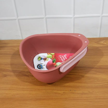Durable foldable colander