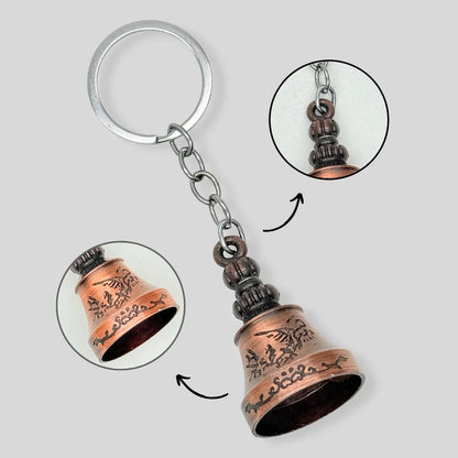 Stylish bell shaped key accessory