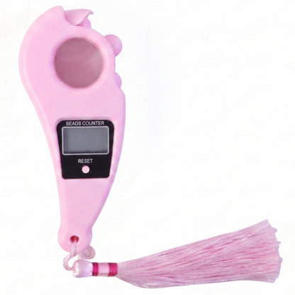 Lightweight digital beads counter worn on finger for religious rituals pooja accessories