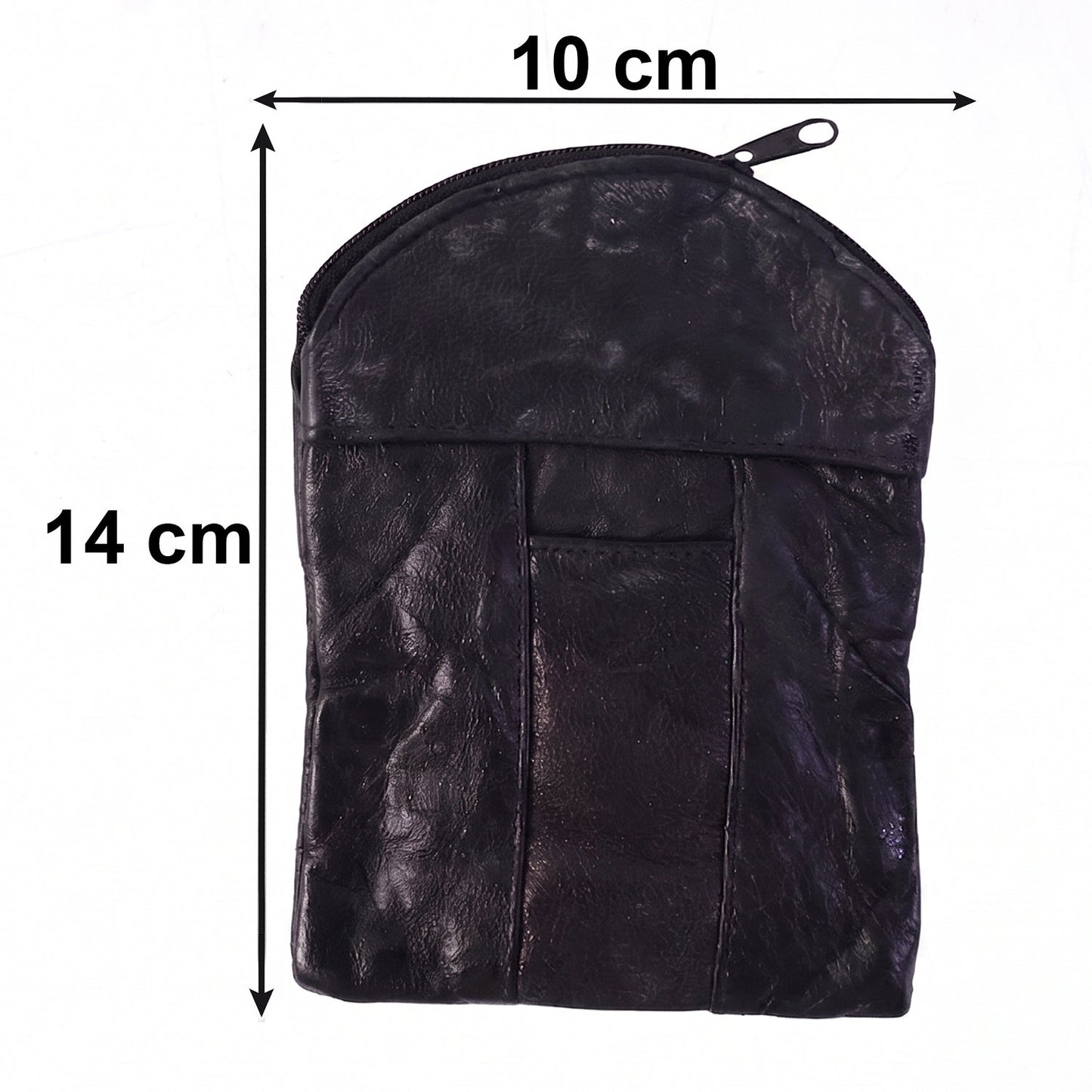 Versatile black mini pouch suitable for men and women for everyday use.