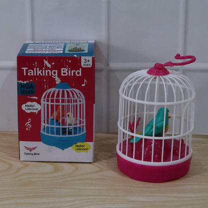 Talking bird toy kids play use
